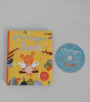 Histoires pour mes 2 Ans Livre + CD 📚