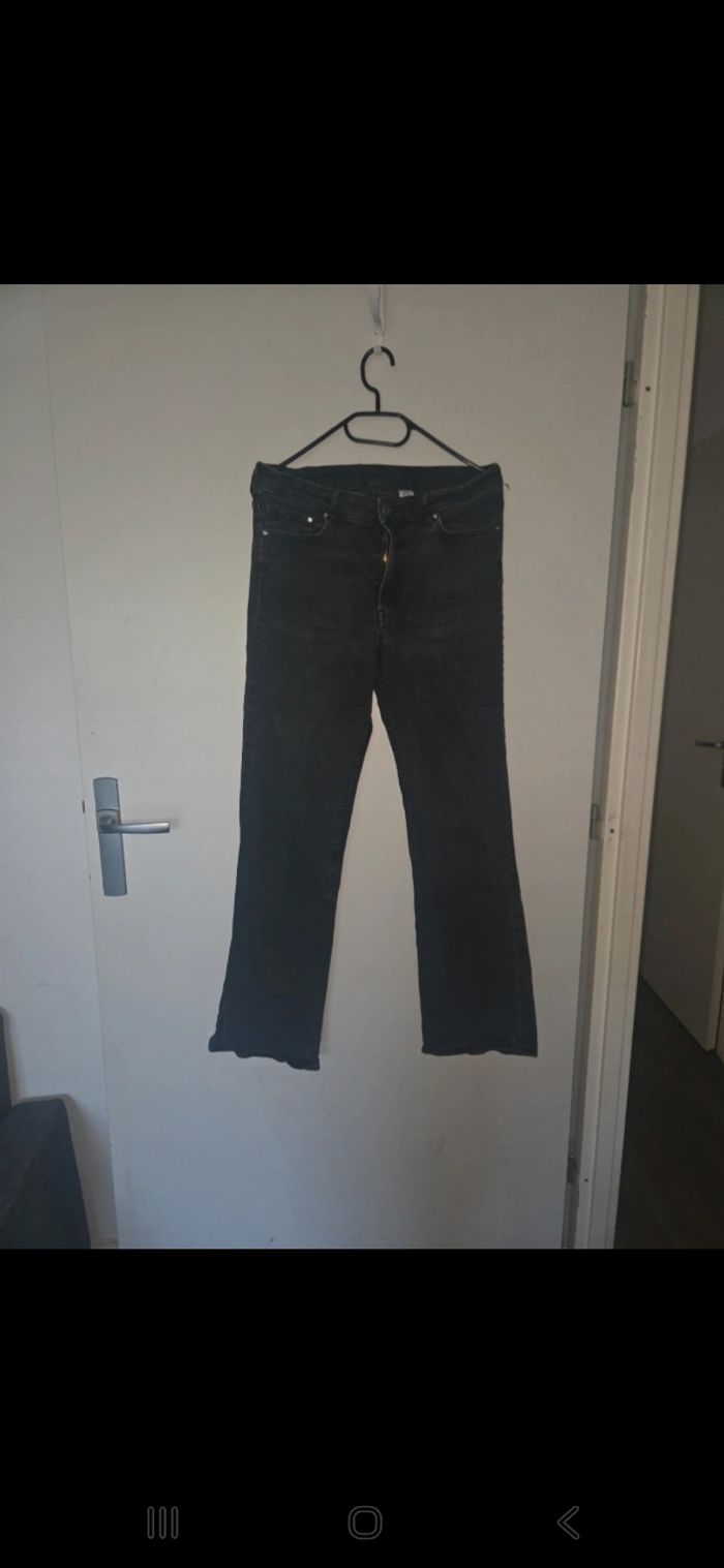 Jean bootcut noir