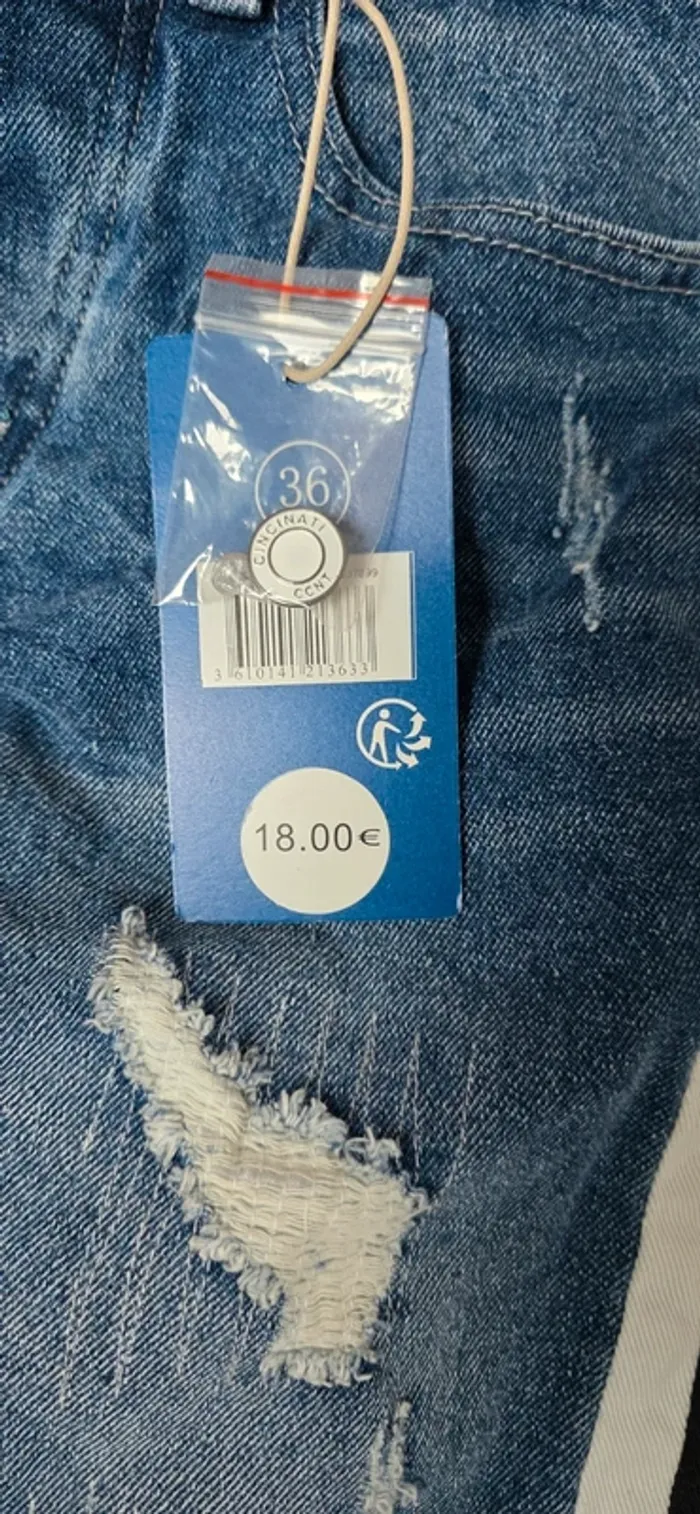 Short en jean - photo numéro 5
