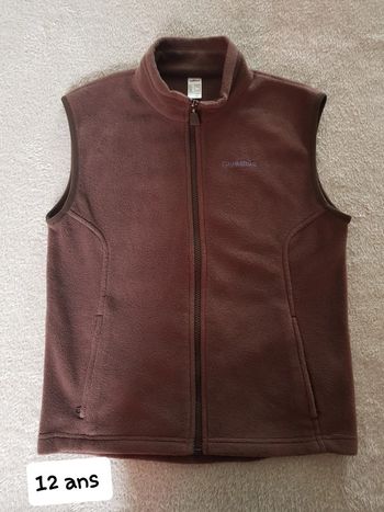 Veste polaire sans manche