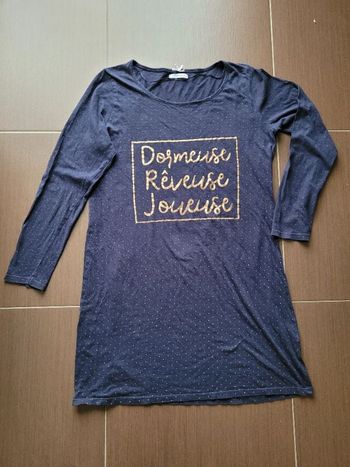Pyjama manches longues Gemo 42 44