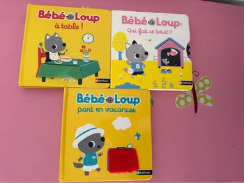 Lot Livres bébé loup