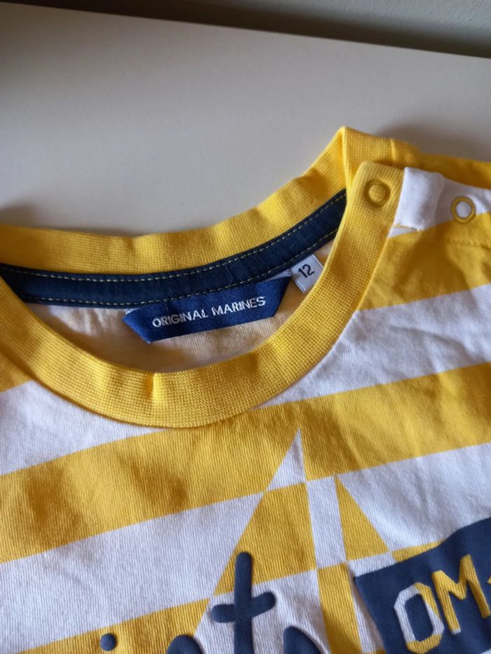 T-shirt garçon 12 mois - photo numéro 2