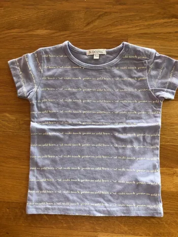 T-shirt Bebe 9/12 nous In extenso