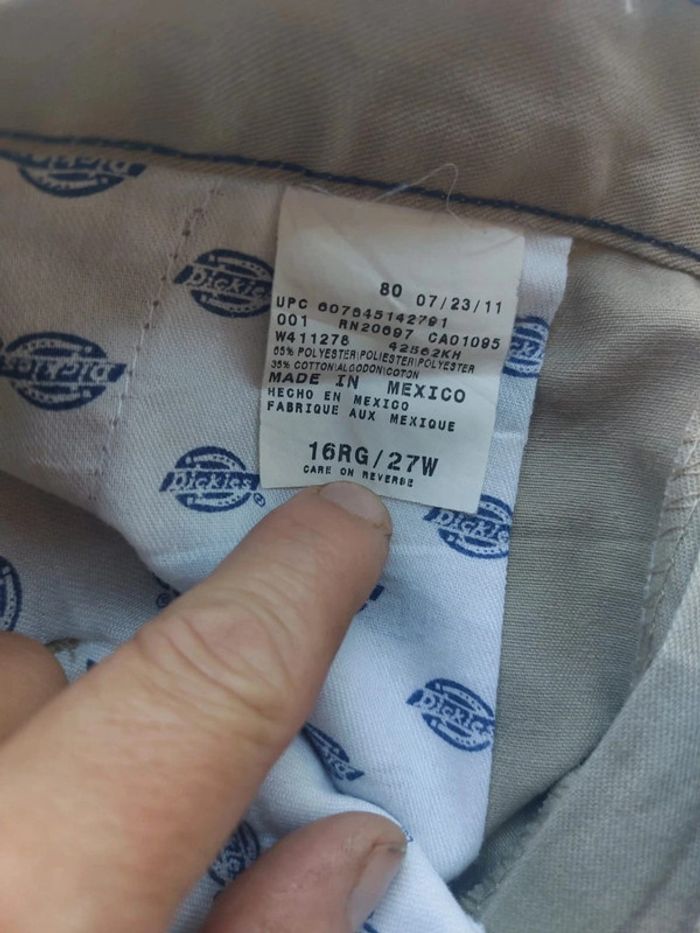 Short chino Dickies 16 ans - photo numéro 3