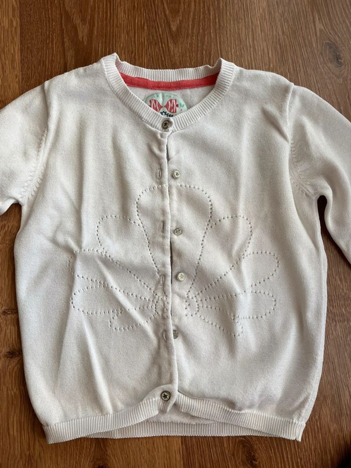 Gilet blanc fille 10 ans Sergent Major - photo numéro 2