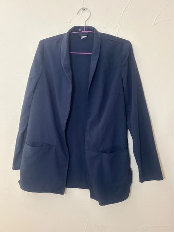 Femme 👩🏻 Blazer d’été bleu marine - H&M taille XS/34