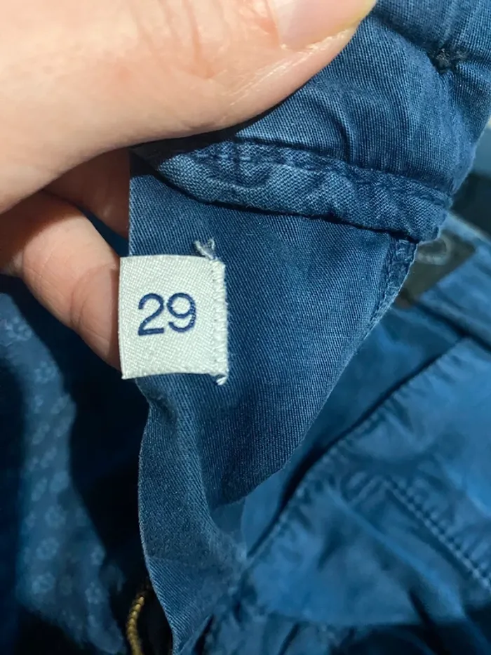Short bleu le temps des cerises - photo numéro 4