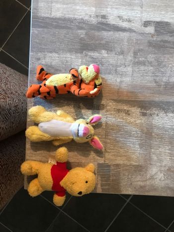 Peluche winnie l’ourson - tigrou - coco lapin disney