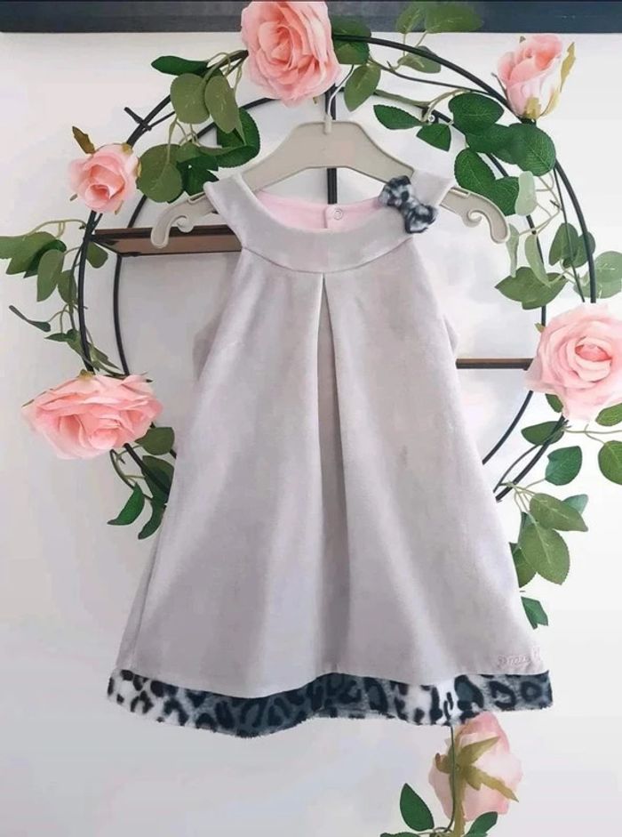 Adorable ensemble robe et gilet 18 mois - photo numéro 2
