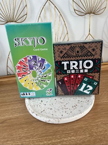 Skyjo et Trio ! jeux de cartes neuf