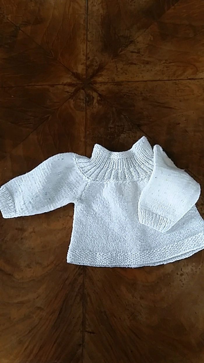 Gilet bébé naissance 1 mois - photo numéro 2