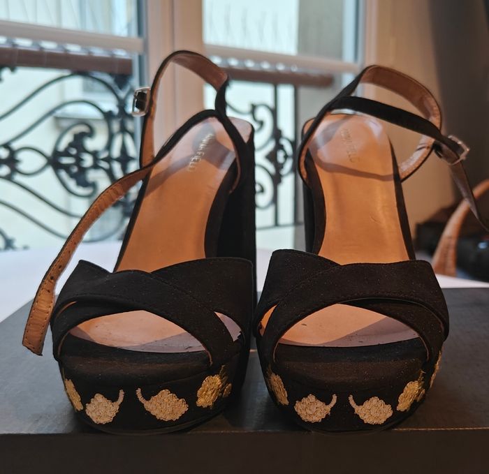 Sandales à talons Anna Field. En très bon état. Pointure 39 - photo numéro 4