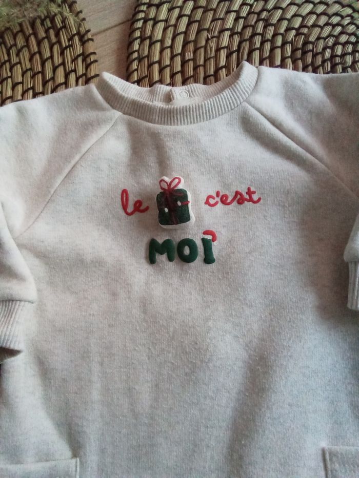 Combinaison intérieure crème TAO taille 3 mois - photo numéro 2