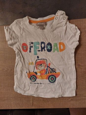 Lot t-shirt 6 mois plusieurs marques