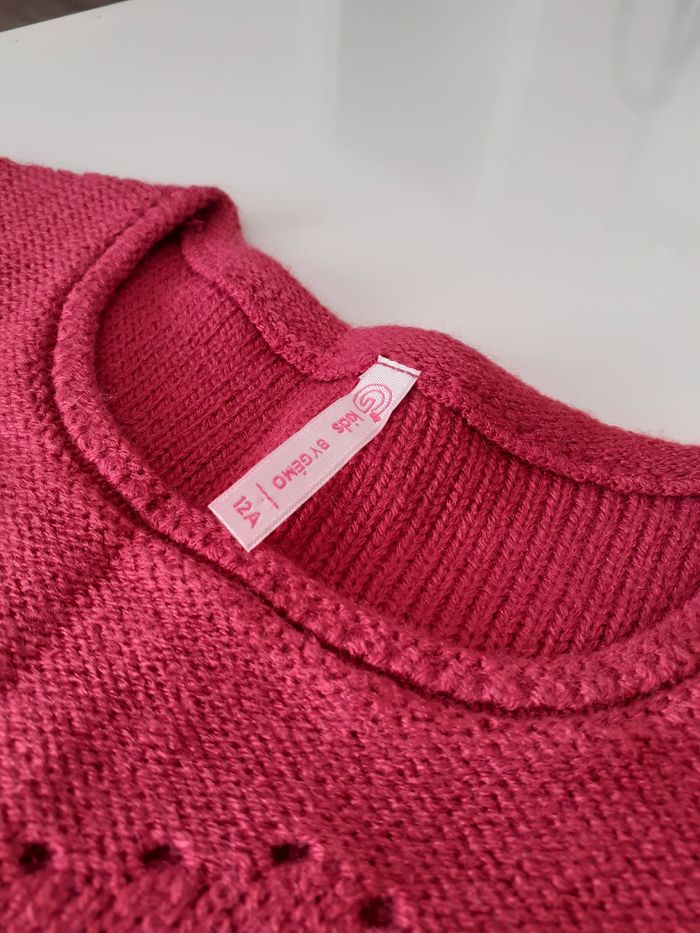 Pull fin manche courte 12 ans - photo numéro 2