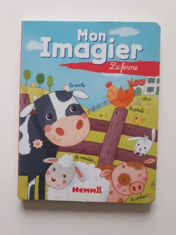 Livre Mon imagier La ferme