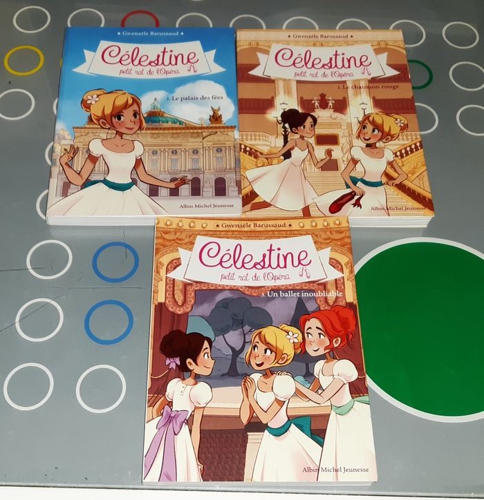 3 livres Celestine petit rat de l'opéra