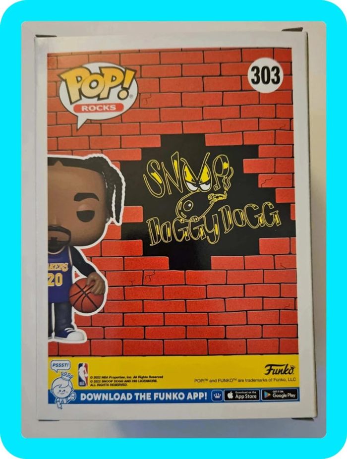 Funko Pop! Snoop Dogs Lakers #303 & Funko Pop! Snoop Dogs Lakers #303 - photo numéro 3