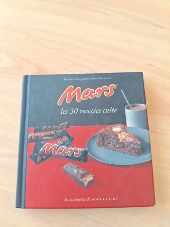 Livre Mars 30 recettes culte 