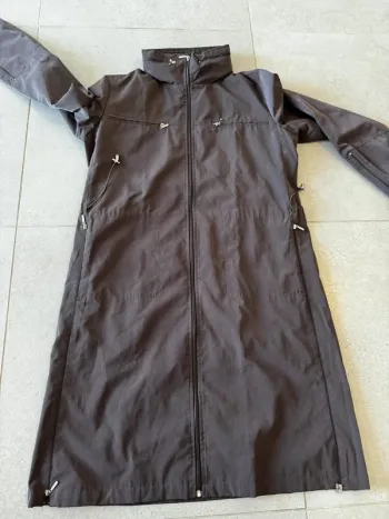Long blouson marron taille M ,très bon état