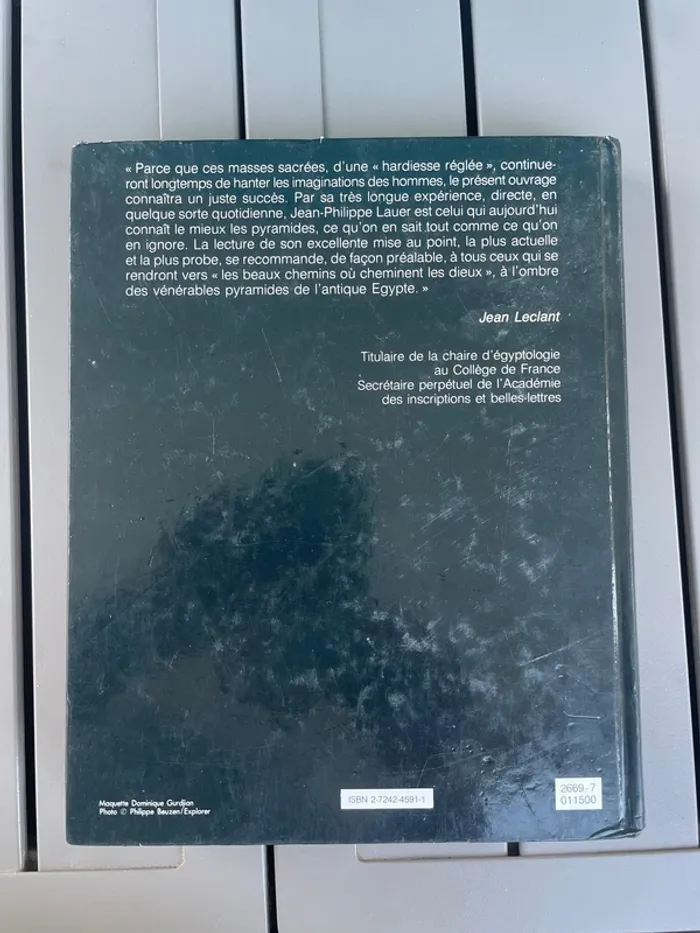 Le mystère des pyramides jean Philippe Lauer - photo numéro 2