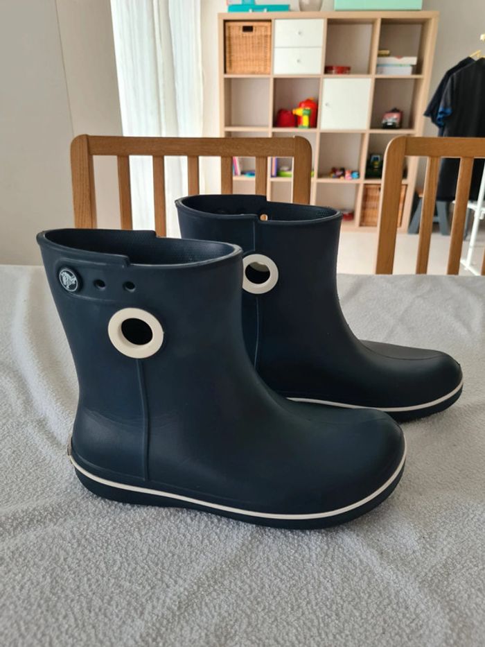 Bottines de pluie crocs