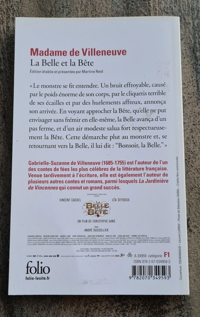 Livre neuf La belle et la bête - photo numéro 2
