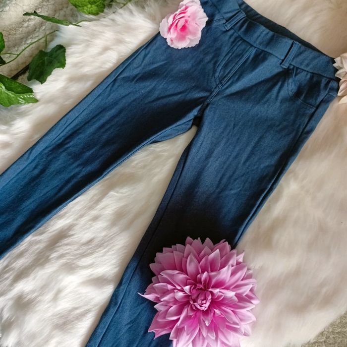 Leggings effet jeans 6 ans - photo numéro 3