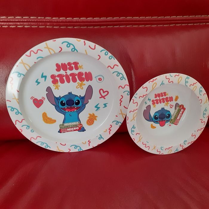 Stitch: Assiette & Bol /Enfant *plastique micro-ondable - photo numéro 2