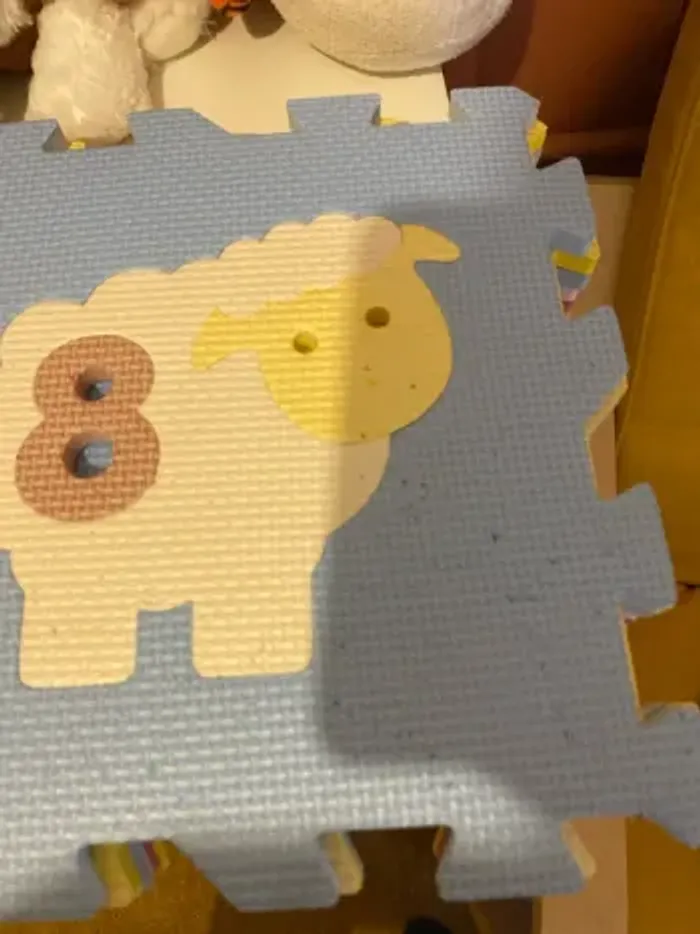 tapis puzzle chiffres et animaux - photo numéro 4