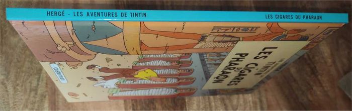 Les cigares du pharaons Tintin 1983 - photo numéro 3