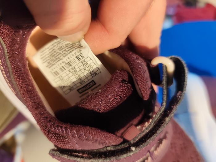 Basket fille prune Decathlon - photo numéro 2