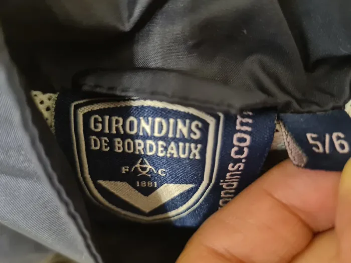 Veste coupe-vent Girondins de Bordeaux 5-6 ans - photo numéro 3