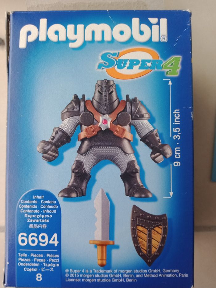 Playmobil Super 4 le Colosse noir - photo numéro 2