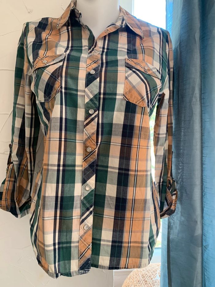 Chemise à carreaux Dress In taille 40 - photo numéro 2
