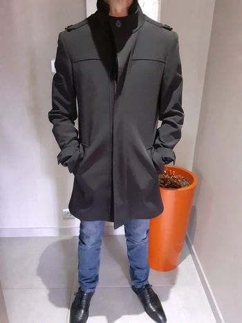 Superbe trench coat italien de la marque David Hamilton