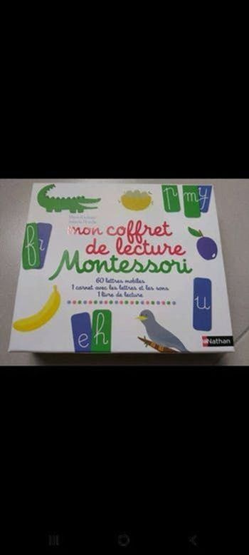 Mon coffret de lecture Montessori