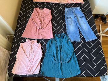 Lot fille – 4 pièces – 7/8 ans