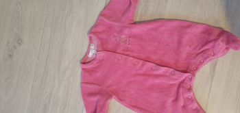 Pyjama fuchsia 1 mois fille, Kiabi