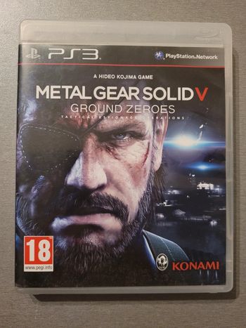 Jeux vidéo PS3 métal gear solid 5 ground zeroes