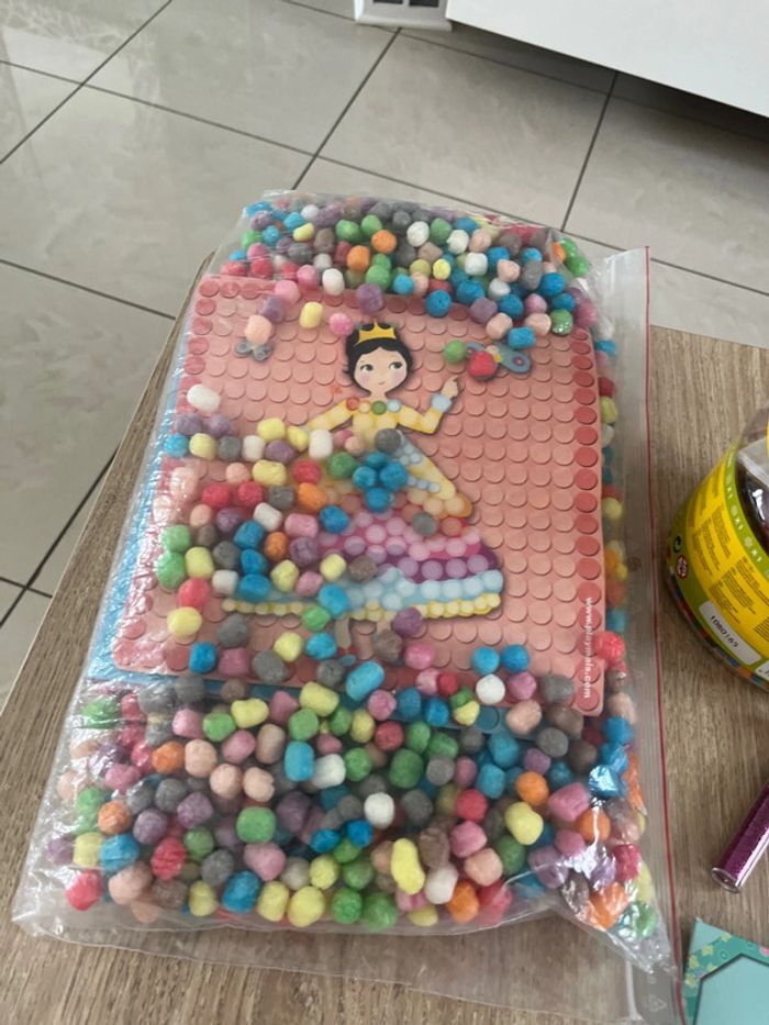 Lot de loisirs créatifs enfants d’occasion - photo numéro 5