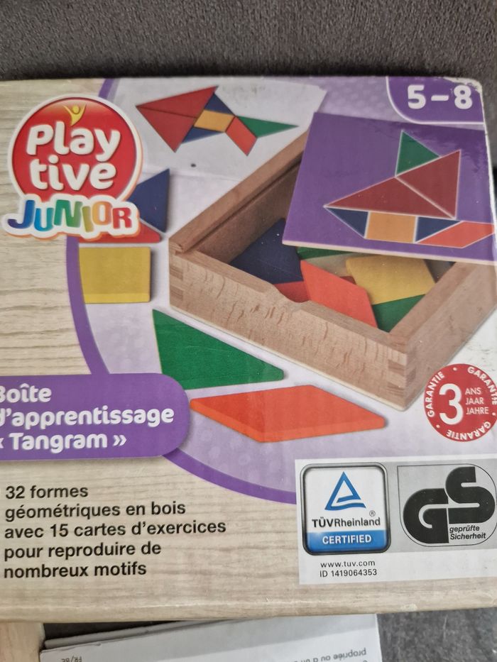 Boîte en bois d'apprentissage playtive - photo numéro 3