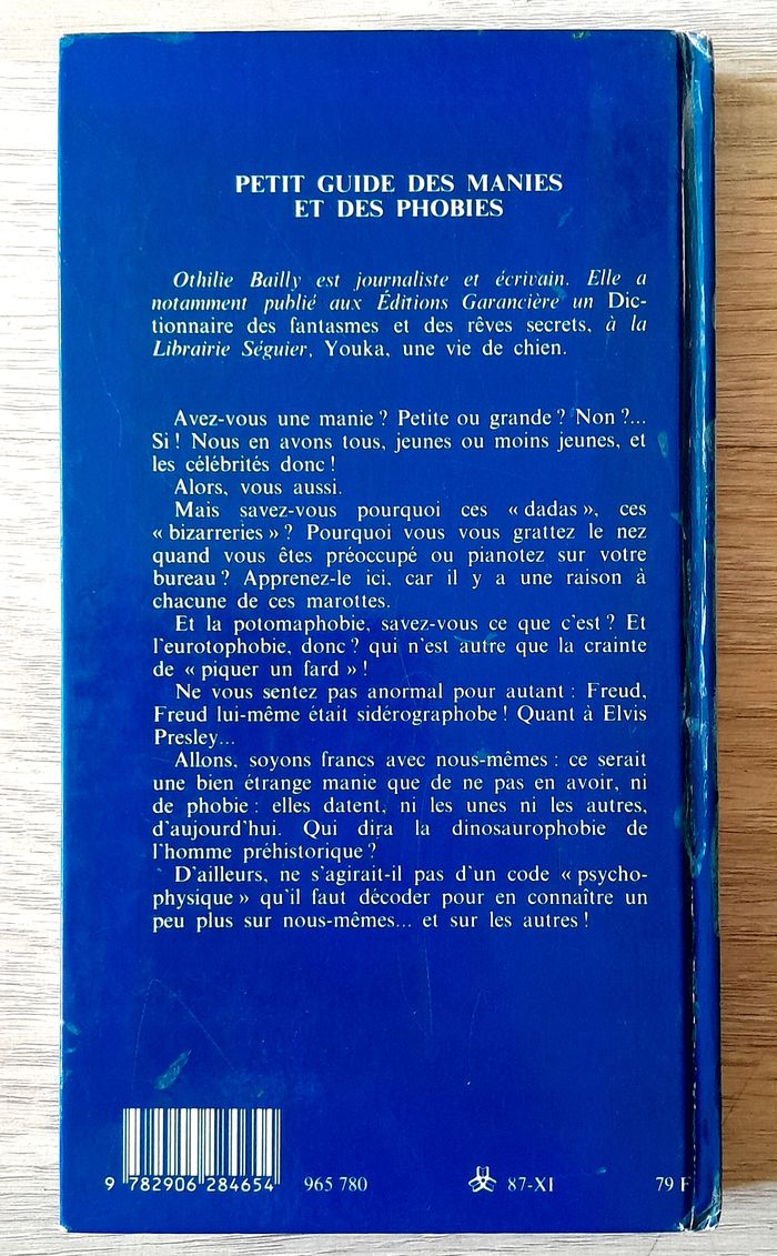 petit guide des manies et des phobies - photo numéro 3