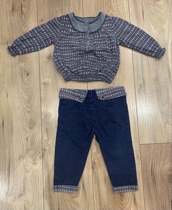 Ensemble fille 18 mois