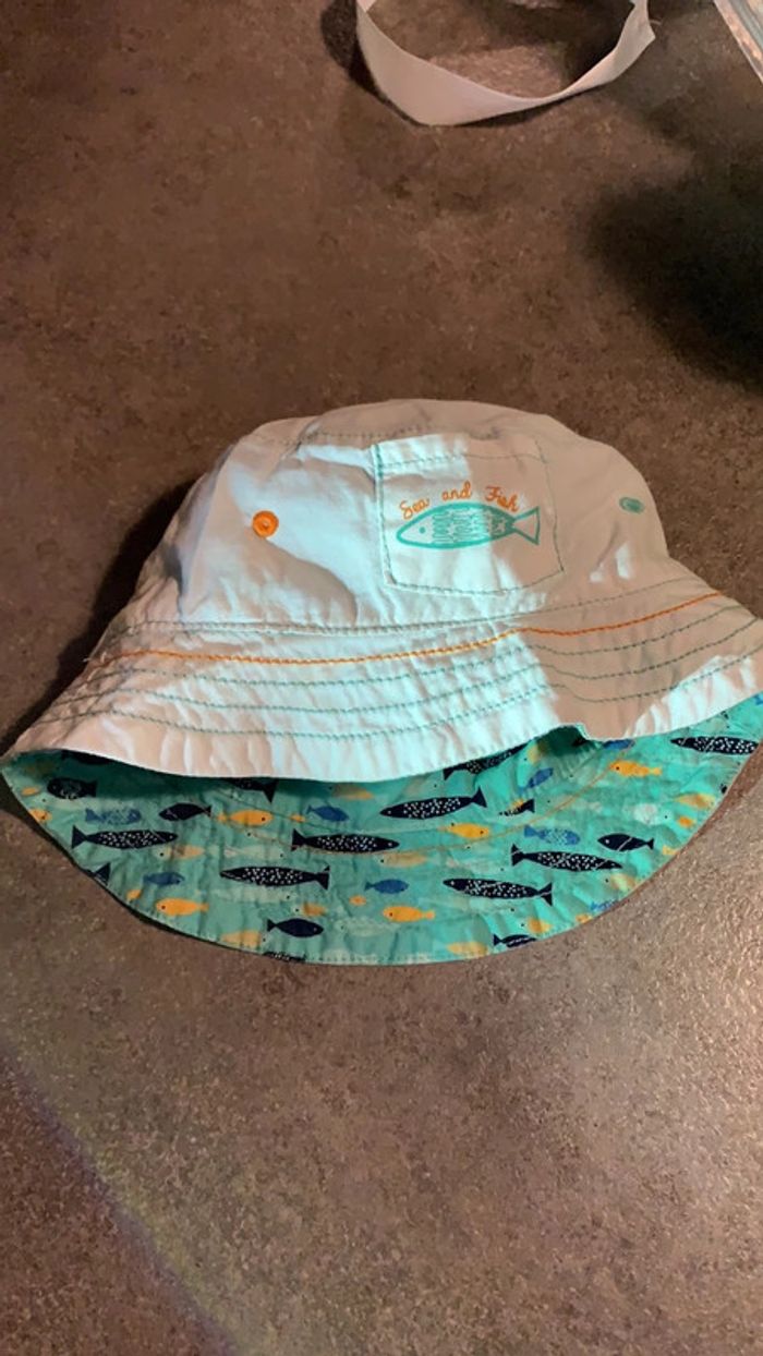 Bob chapeau réversible T42 🐟🐠