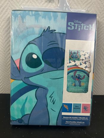 Parure Housse De Couette Lilo And Stitch En Coton