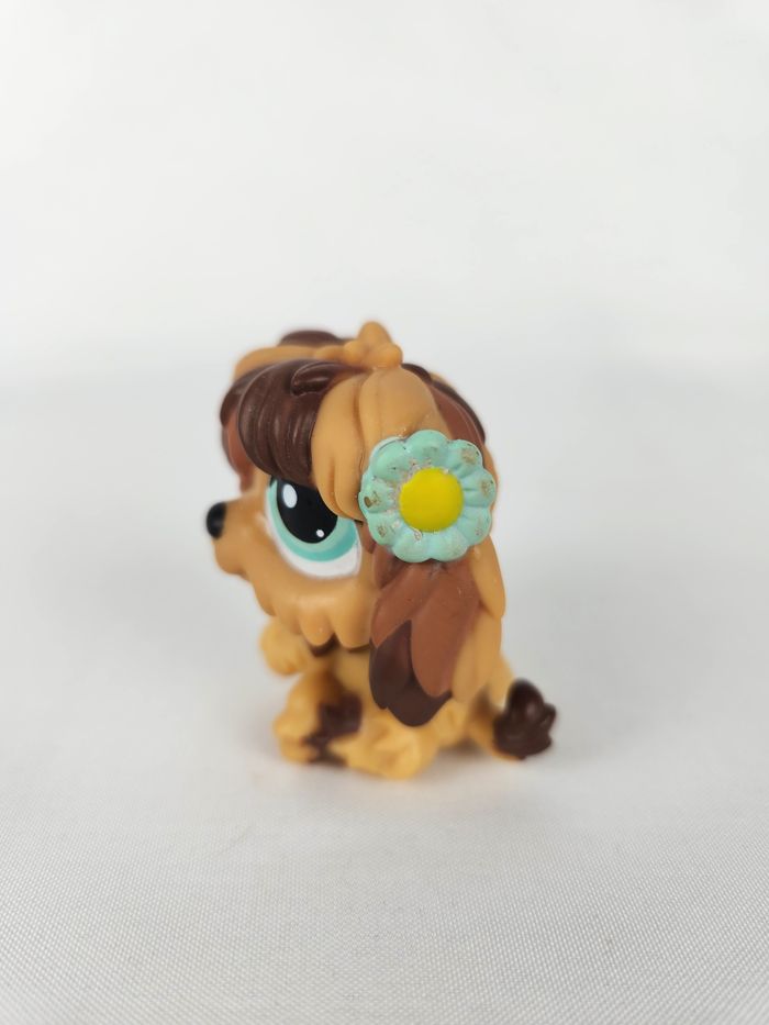 Littlest Petshop LPS Chien de Berger Brun #1077 - photo numéro 4