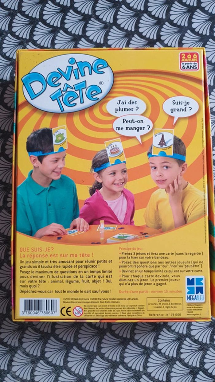 Jeu Devine Tête - photo numéro 3
