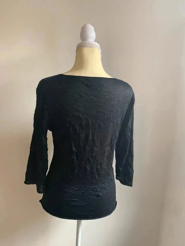 Top noir  – Armand Thiery – Taille S/M - photo numéro 3